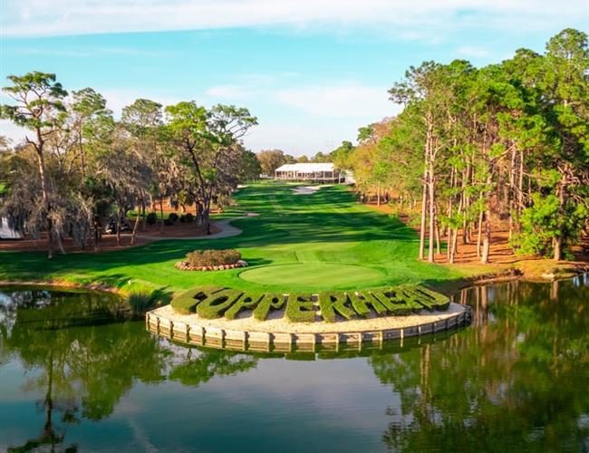 View of copperhead golf course