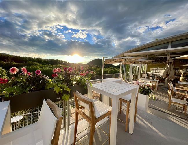 Aspen Meadows Resort's West End Social Deck