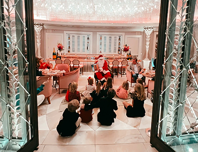 Group of Children at a Tea Service 