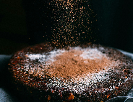 Pastry Chef Mollie Turner's Holiday Ginger Pudding Cake