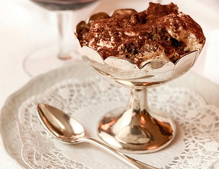 Pastry Chef Leanne Wood’s Eggnog Gingersnap Tiramisu