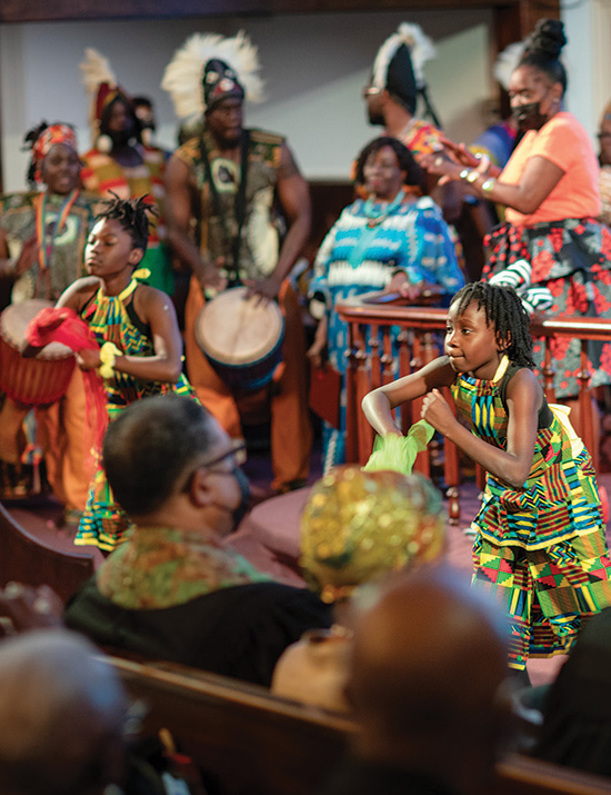 dancing and celebrating culture