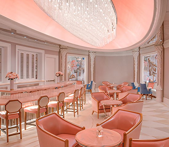 Interior of dining area