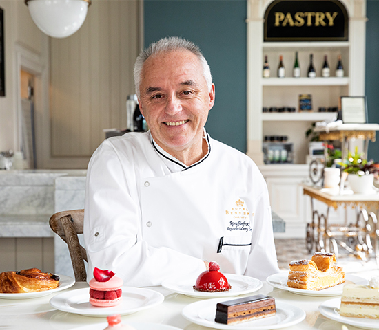 Executive Pastry Chef and James Beard Award nominated Chef Rémy Fünfrock