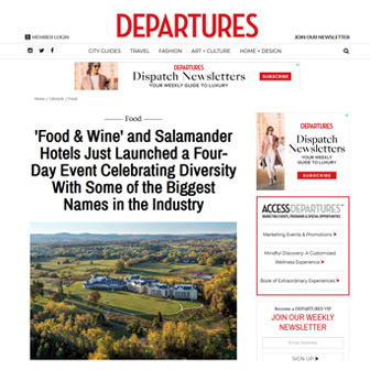 Departures article