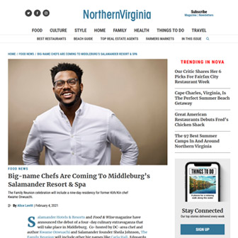 Northern Virginia Magazine article