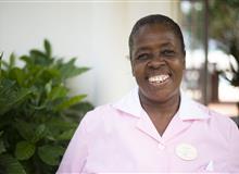 Joy, Housekeeper at Half Moon Resort