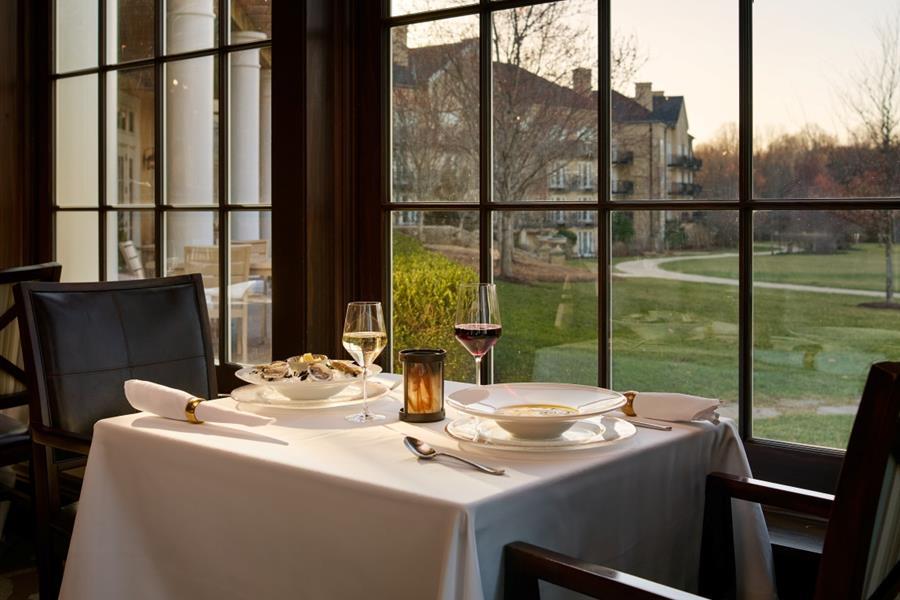 A table at Harrismans