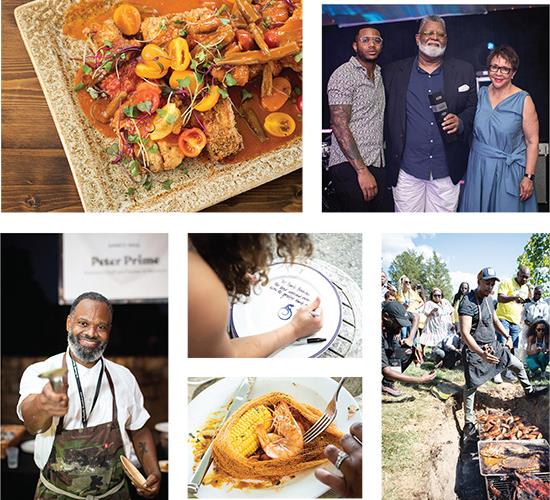 collage of The Family Reunion