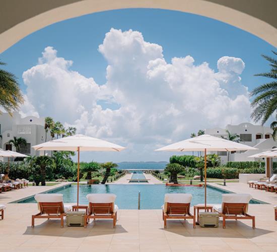view of pool near beach