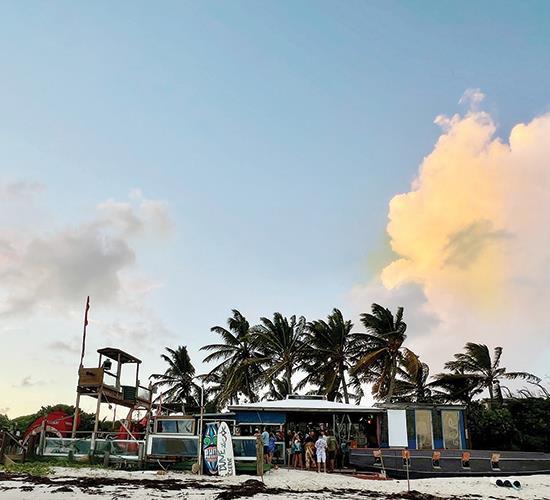 beach hut cultural landmark The Dune Preserve