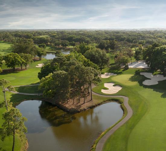 Aerial view of Innisbrook golf course 3