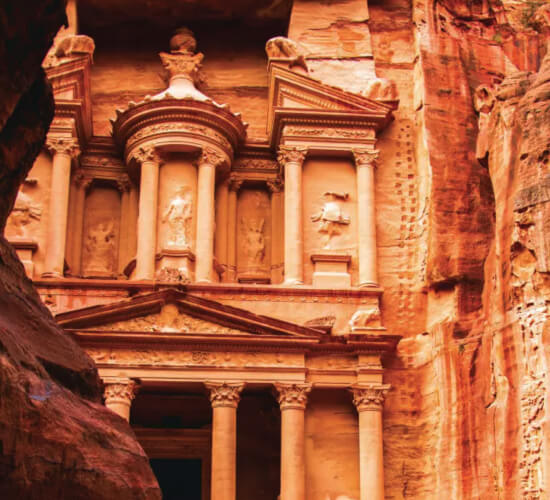 Petra facade