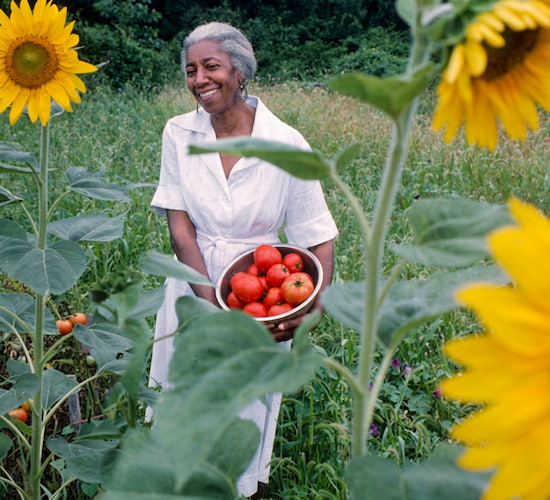Edna Lewis in the Garden