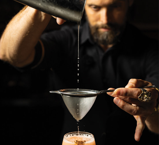 Rowland Silver, Making a Cocktail with Japanese Gin and Yuzu