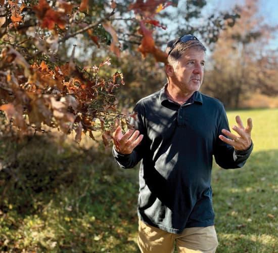 Restoration Ecologist Clay Morris