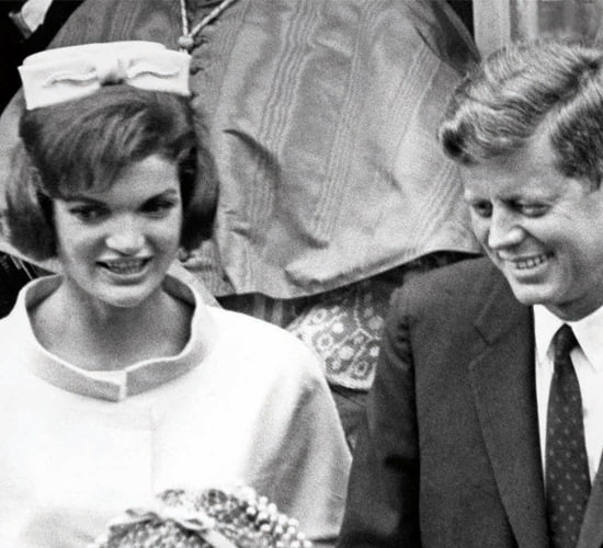 first lady and JFK