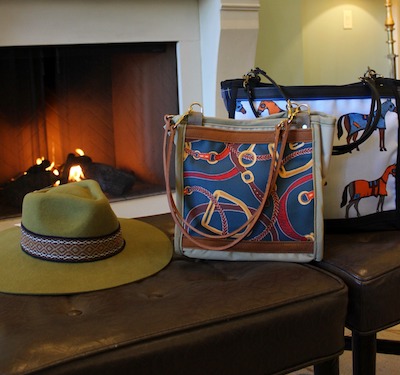 Foggy Mountain Tote Bags