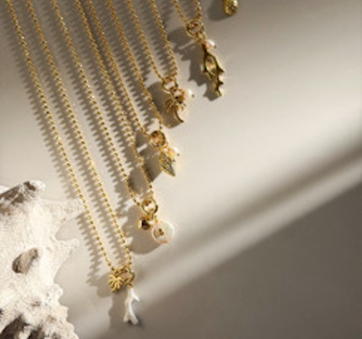 Seaside Charm Necklaces by IDALIA