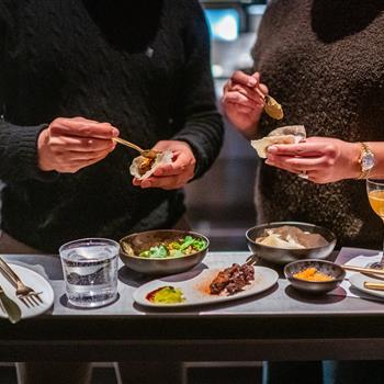 Curry Lamb Roti Dining