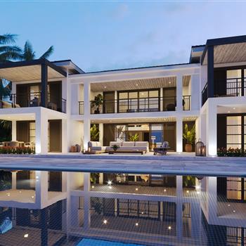 Half Moon Rose Hall Villas Rendering Pool