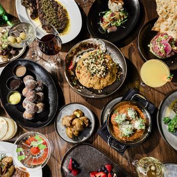 Packards Steakhouse Spread