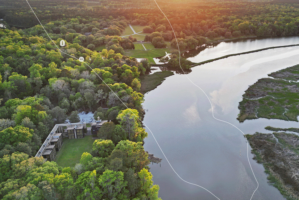 Inn at Middleton aerial view