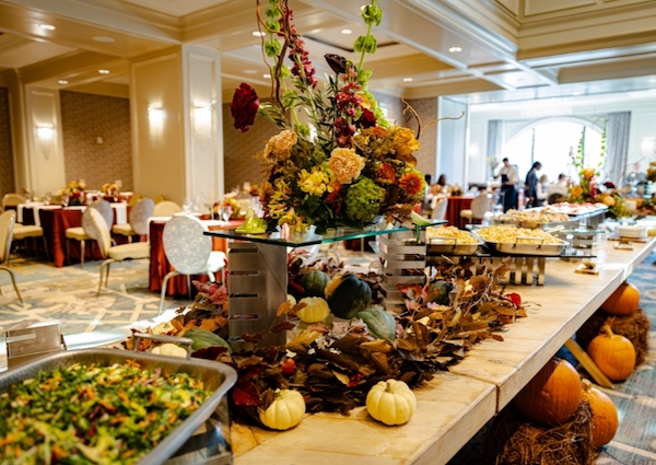 Thanksgiving Brunch in the Crown Ballroom