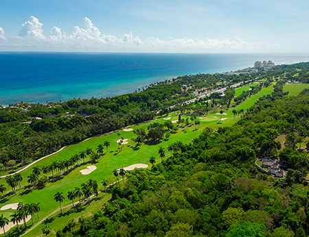Half Moon Golf Course Aerial