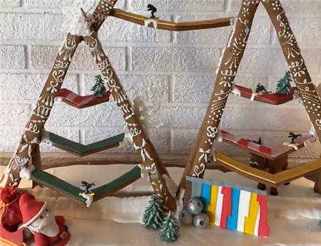 Gingerbread Holiday Display