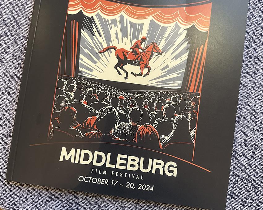A book that says the Middleburg Film Festival