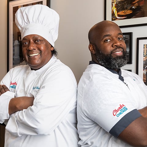 Charles Gabriel and Quie Slobert