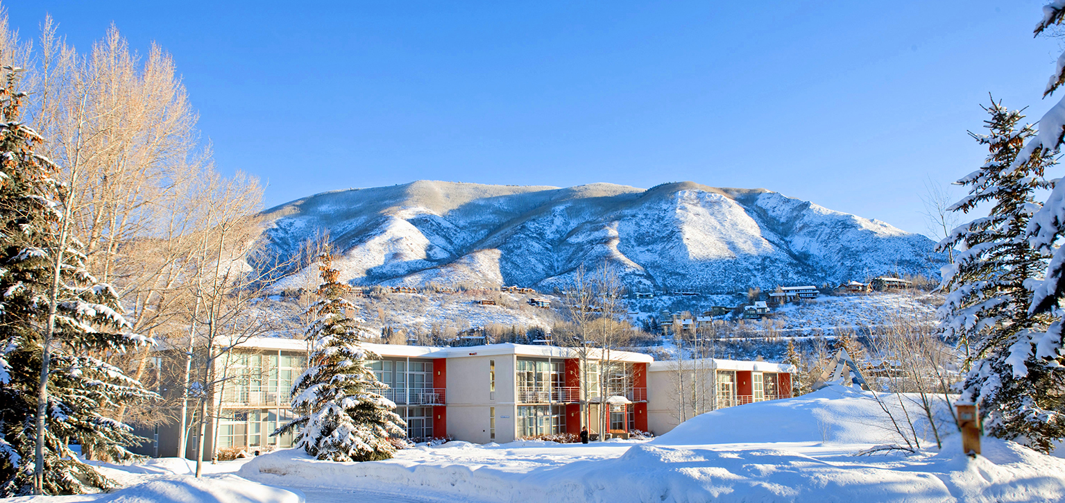 Guest suites at Aspen Meadows Resort in the Winter
