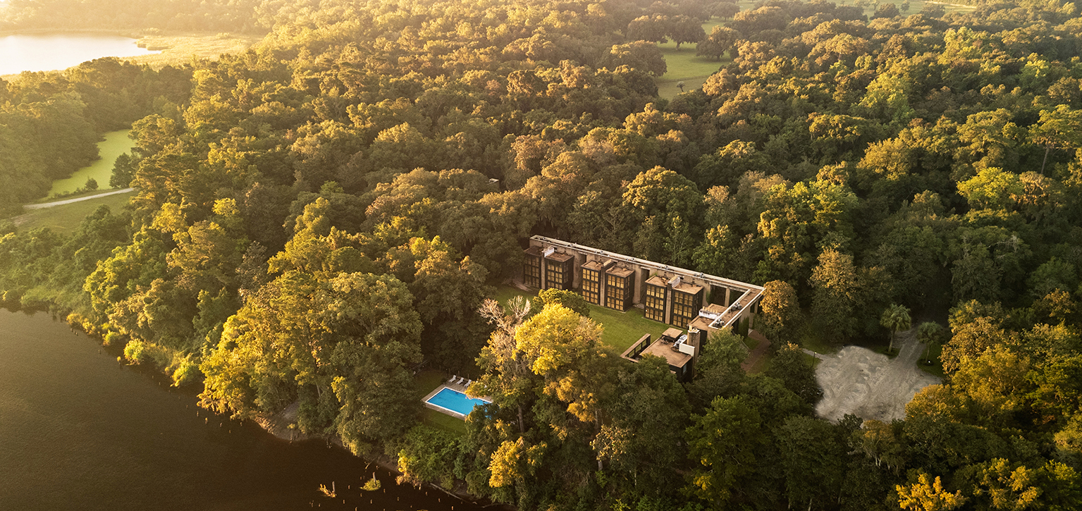 The Inn at Middleton Place Aerial