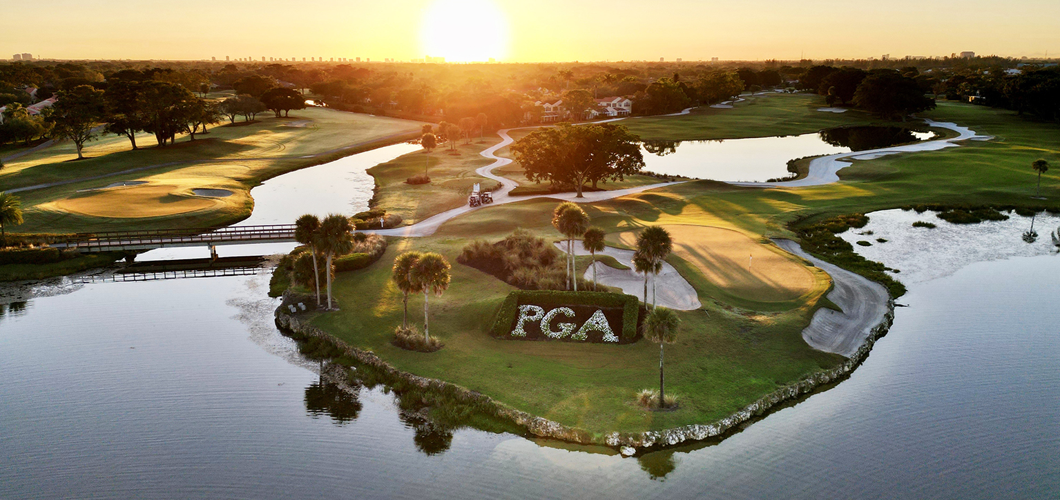 PGA National Champion Course at Sunset