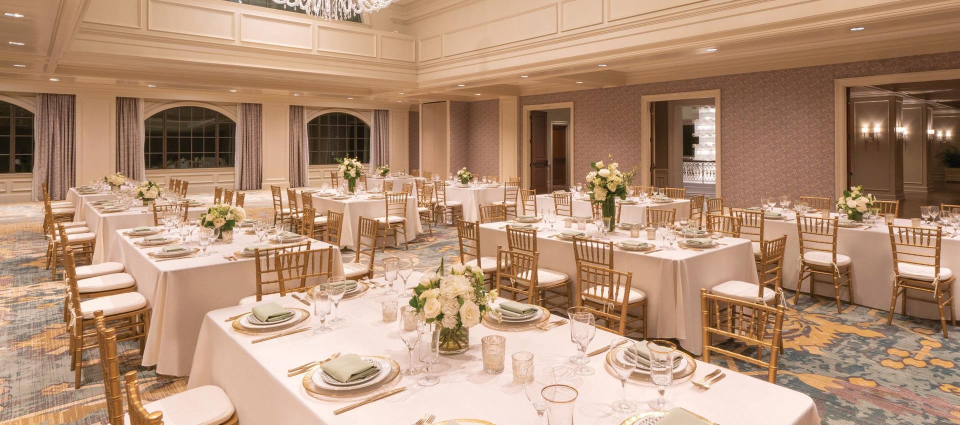 Hotel interior ballroom