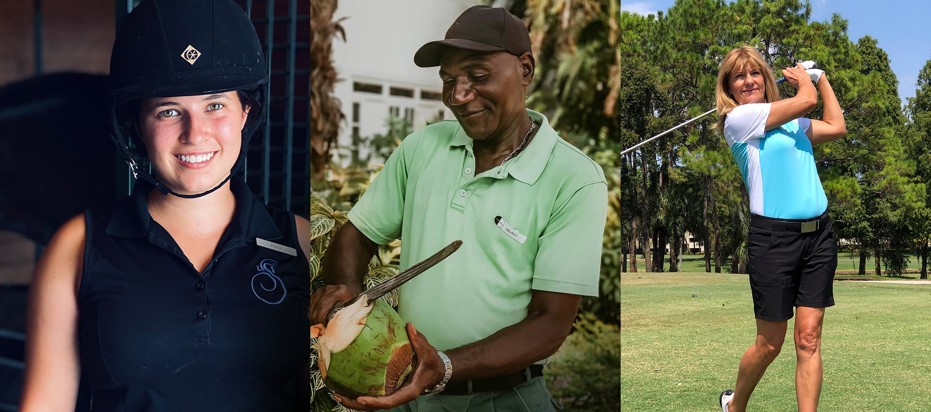 A collage of Salamander employees