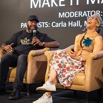 Panel Discussion Laughter