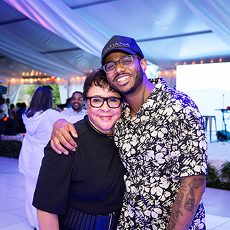 Co-hosts Sheila Johnson and Kwame Onwuachi